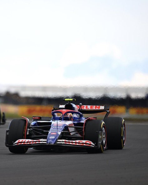 Mattia_Spini_'s tweet photo. Yuki displayed amazing driving skills in the challenging mixed conditions of the British GP. 

Our guy has some serious talent! https://t.co/XNE4cyYQsW