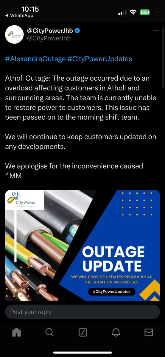 michocolate2's tweet photo. @CityPowerJhb And this. A different story all together. We so y do believe or trust a word you say anymore. https://t.co/LWtZY0ajOi