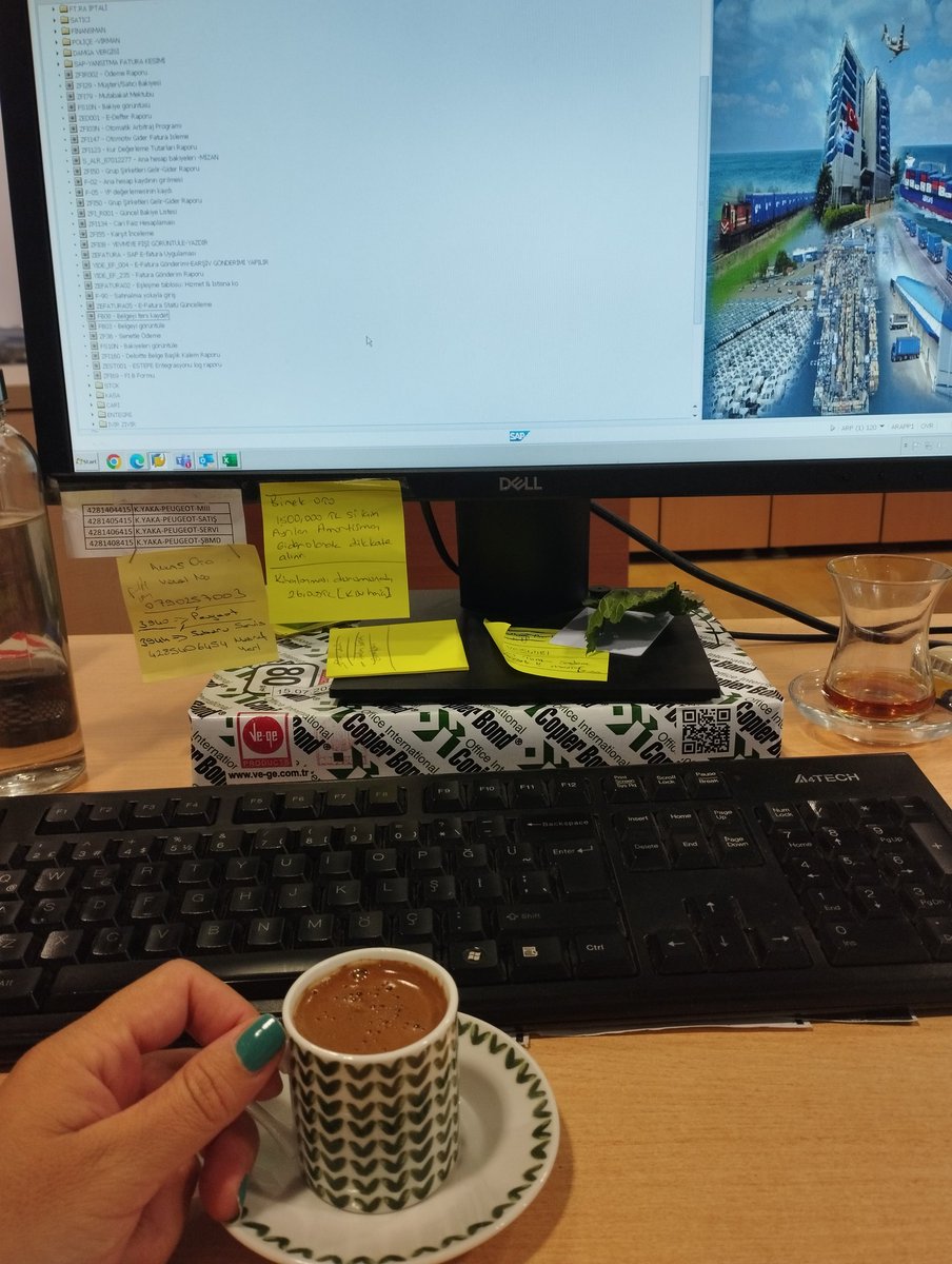 Yorgunluk kahvesini hak ettim 🤪