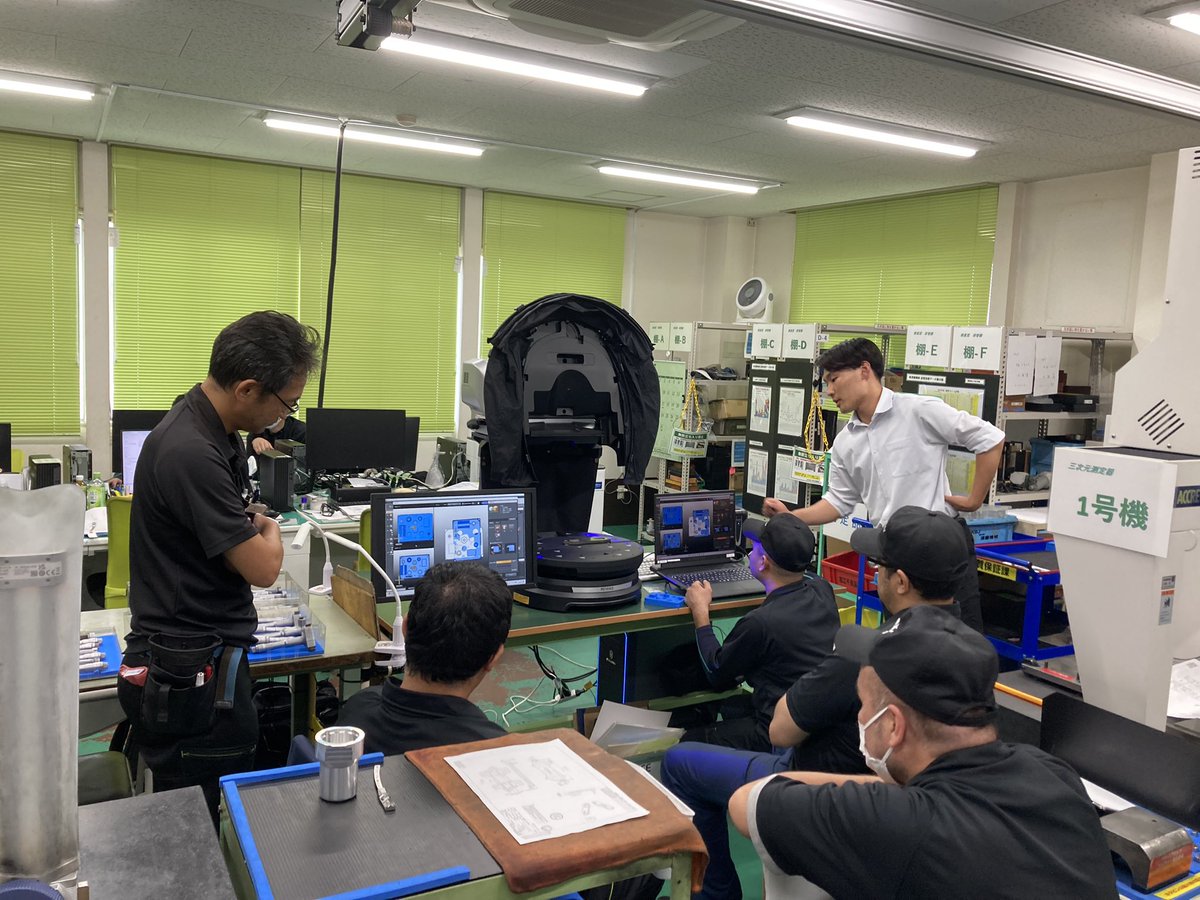 SUTOH_KIKAI's tweet photo. キーエンス製3Dスキャナ型三次元測定機　VL700シリーズを導入しました。 https://t.co/CUSf9IX96u