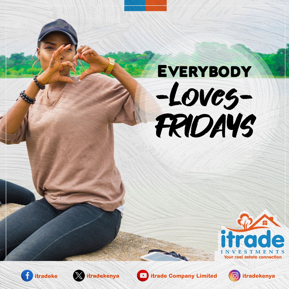 ItradeKenya's tweet photo. It's that magical day where the weekend vibes start kicking in. 
Happy Friday, everyone! 🙌✨
#FridayFeeling #TGIF #WeekendVibes #happyfriday https://t.co/ItW0O4YwNV