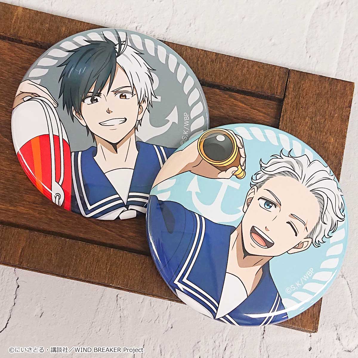 🎐TVアニメ『#WINDBREAKER』×#きゃらドリ!!🥤 🛟グッズ紹介⚓ 【等身缶