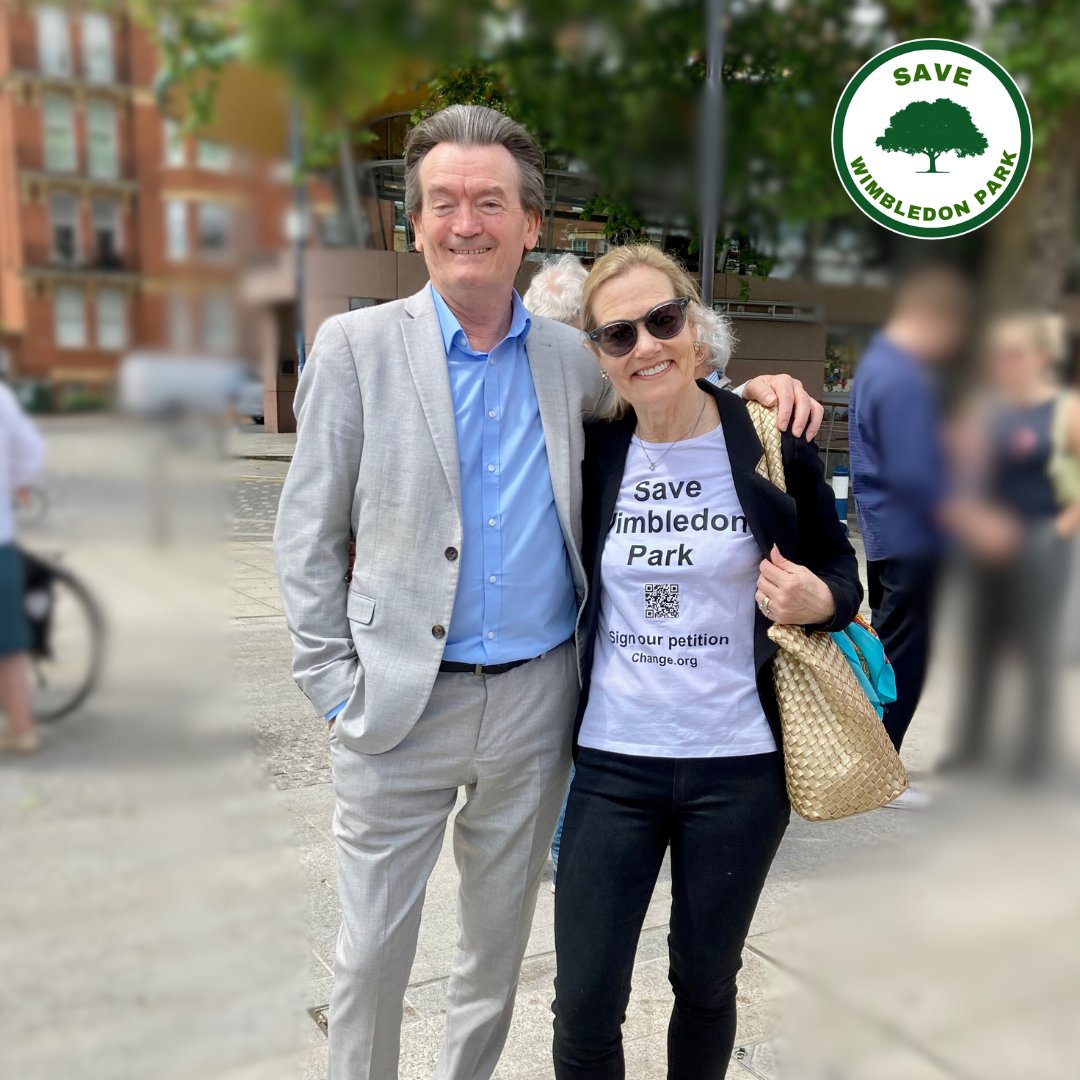 Big news!

<a href="/Feargal_Sharkey/">Feargal Sharkey</a> , environmental campaigner, was a #Wimbledon this week and has lent his important support to the Save Wimbledon Park campaign.

Give us your support and sign the petition to #SaveWimbledonPark here: change.org/p/save-wimbled…

#GreenNotGreed #Environment