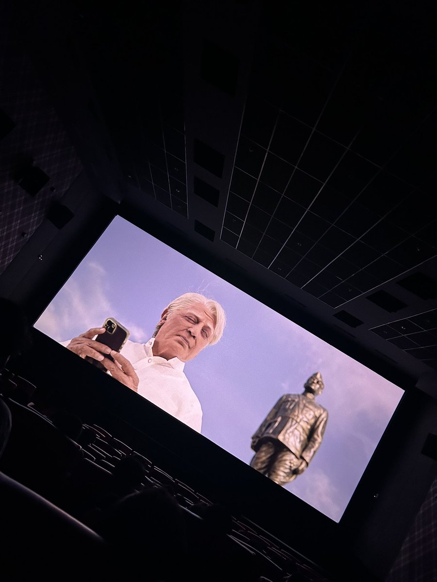 KarreManojkumar's tweet photo. Just watched #indian2  @ikamalhaasan sir next level acting @shankarshanmugh good direction, I was really really like Senapathy character his dedication &amp; hardworking excellent and  we miss @arrahman music 🥲1996✅🎵 https://t.co/w50bsUb63H