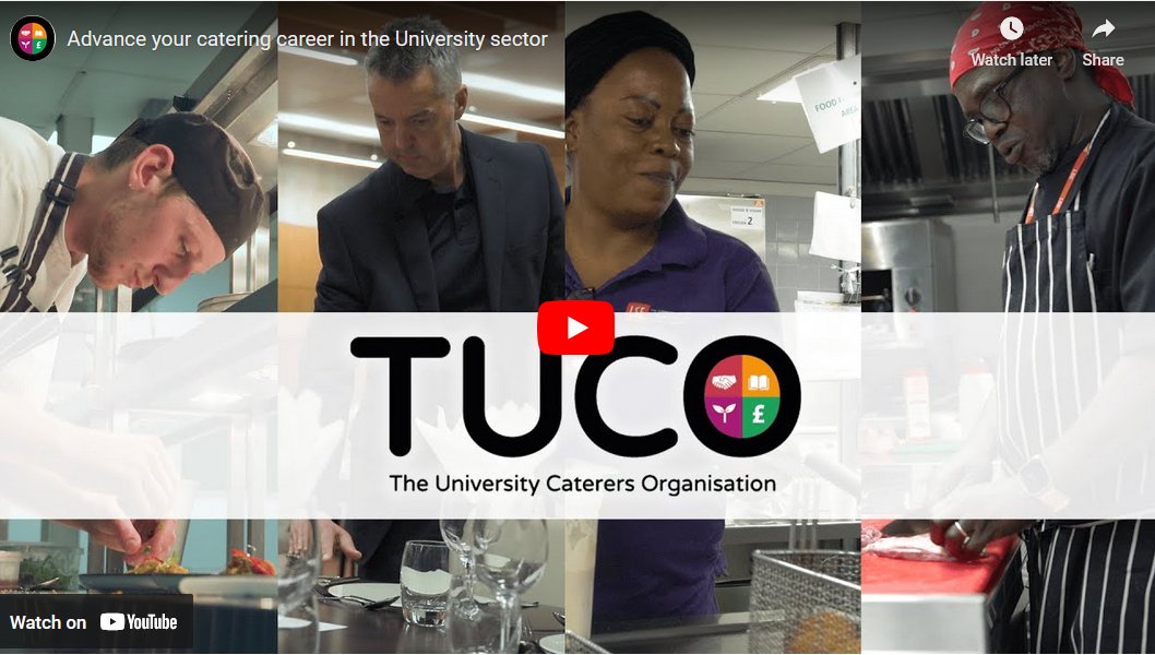 📹The University Caterers Organisation @TUCOLtd creates video to promote hospitality careers in university catering >>publicsectorcatering.co.uk/news/tuco-crea…