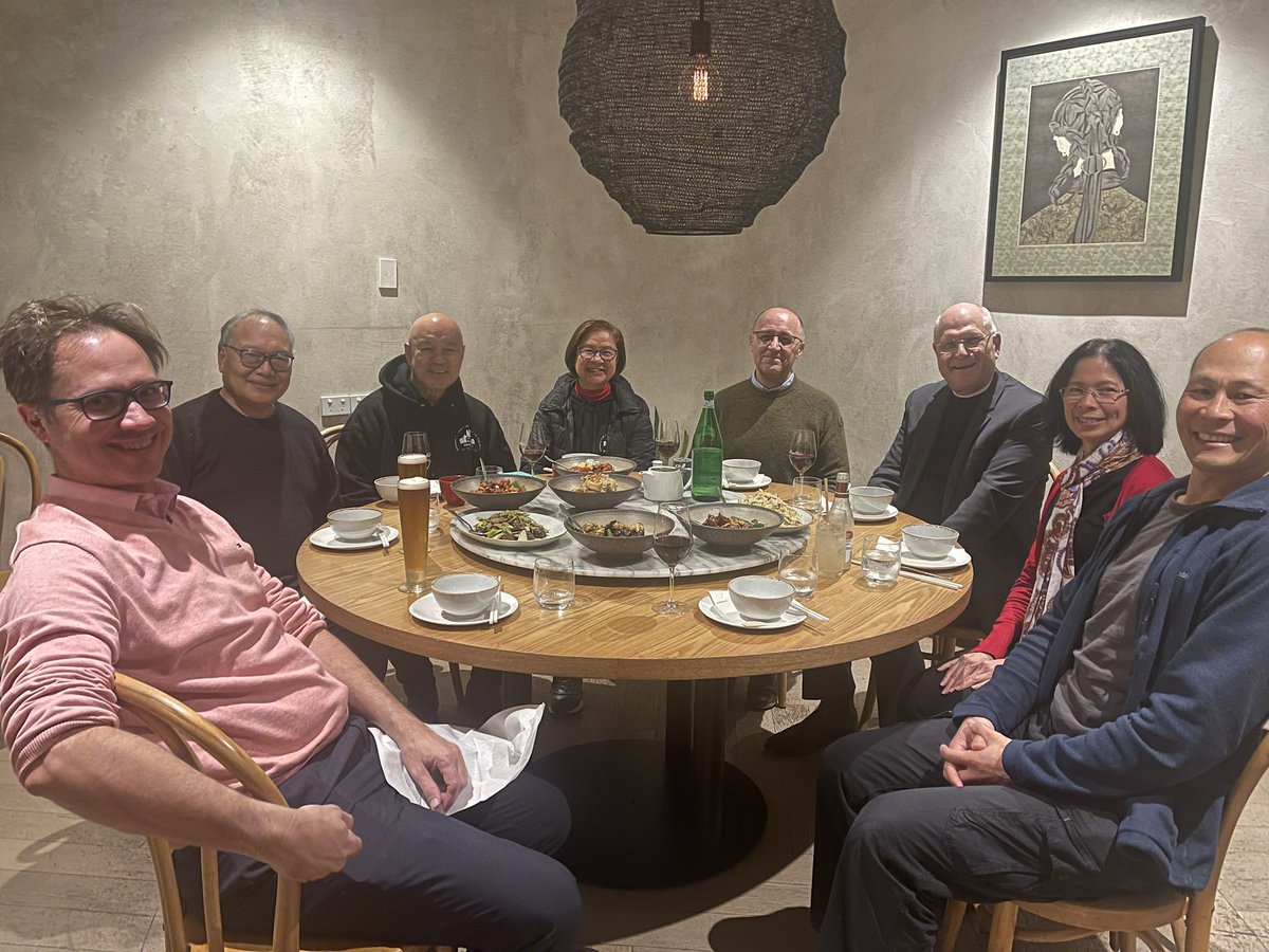 FrDavidRanson's tweet photo. An honor for our Parish to sponsor a visit by Andrew Spiteri, a facilitator at the Synod of Bishops. He also acted as a facilitator at the Roman Meeting of Parish Priests. Andrew shared his wisdom which was of great assistance as we develop being a Parish-in-Council at Chatswood. https://t.co/8NpsJKHUjo