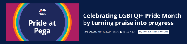 Pega is proud to uplift and support not only our internal LGBTQI+ community, but also give back to some amazing organizations. Learn about the Trevor Project and Rainbow Railroad, and how you can help support these valuable groups. pe.ga/3WizYva