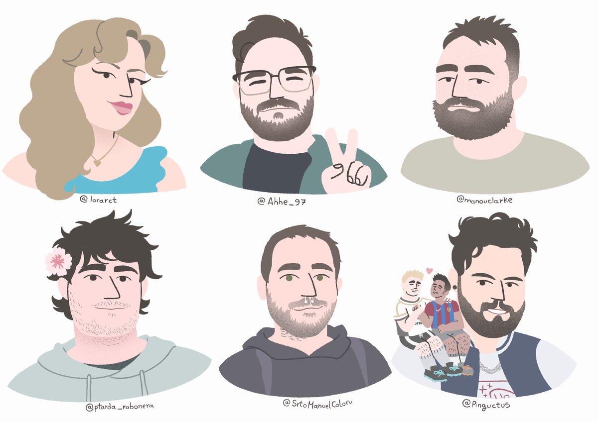 Dibujando Seguidores #10 ⭐
@lorarct <a href="/Ahhe_97/">Ae🦁</a> <a href="/manouclarke/">Manou</a> <a href="/ptarda_rabonera/">🎀piinguette pinguette🎀</a> <a href="/SrtoManuelColon/">🐨 Caeturri 🐨</a> <a href="/Pinguctus/">Pinguctus 🍂</a>