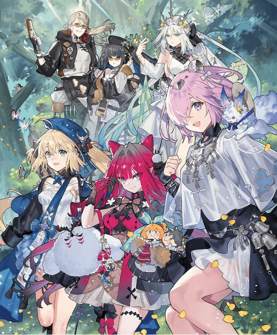 A new visual has released for the Chinese version of Fate/Grand Order celebrating its 8th anniversary.The visual is illustrated by STAR Shadow  #FateGO #FGO 