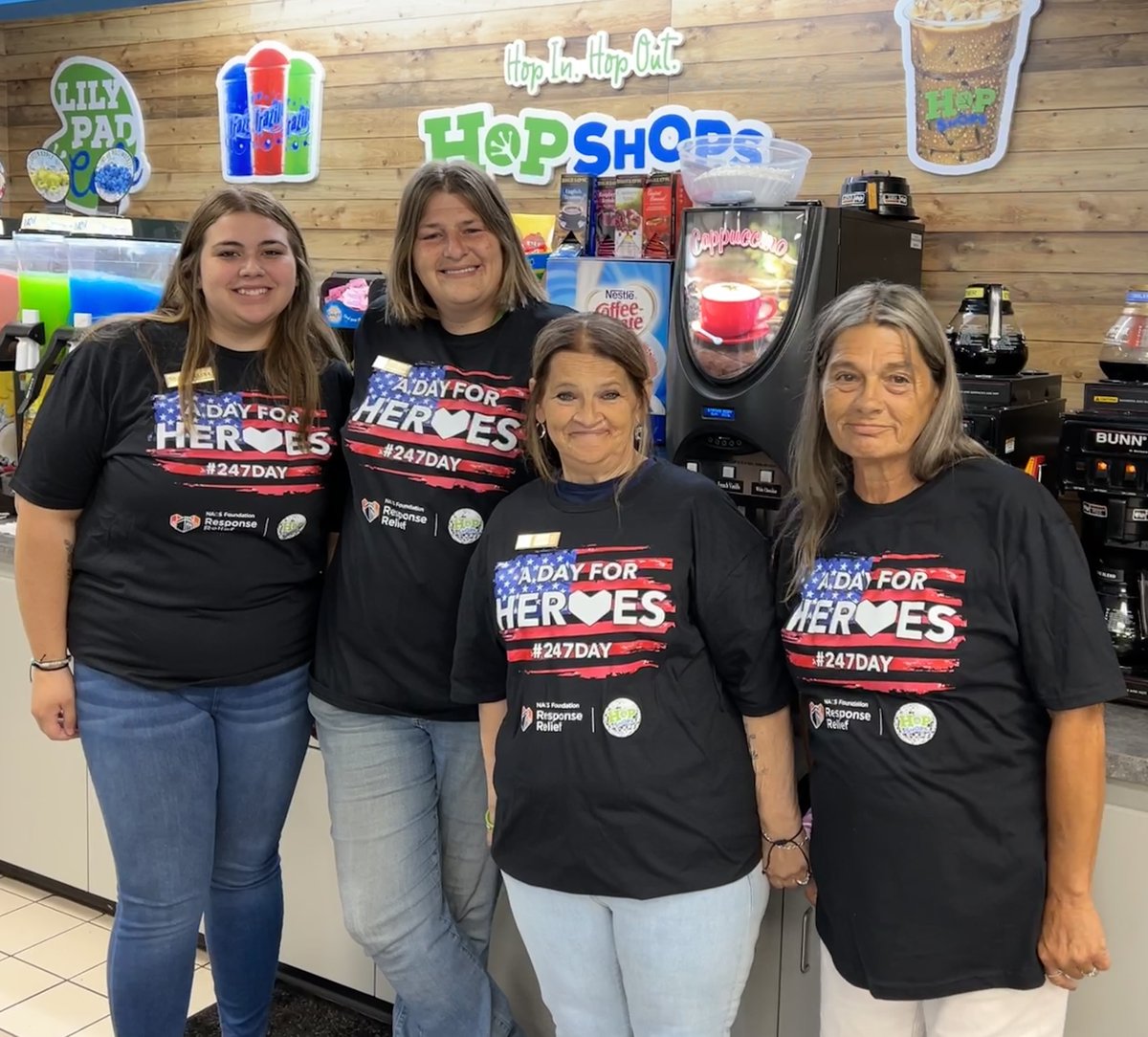 🚒🚓🚑 HOP Shops is gearing up for <a href="/NACS_Foundation/">Convenience Cares</a> NACS247Day on July 24th! 🎉 This month leading up to July 24th we are focusing on our local first responders.  We have been asking them why they chose the profession and what's their most memorable moment. We are handing out