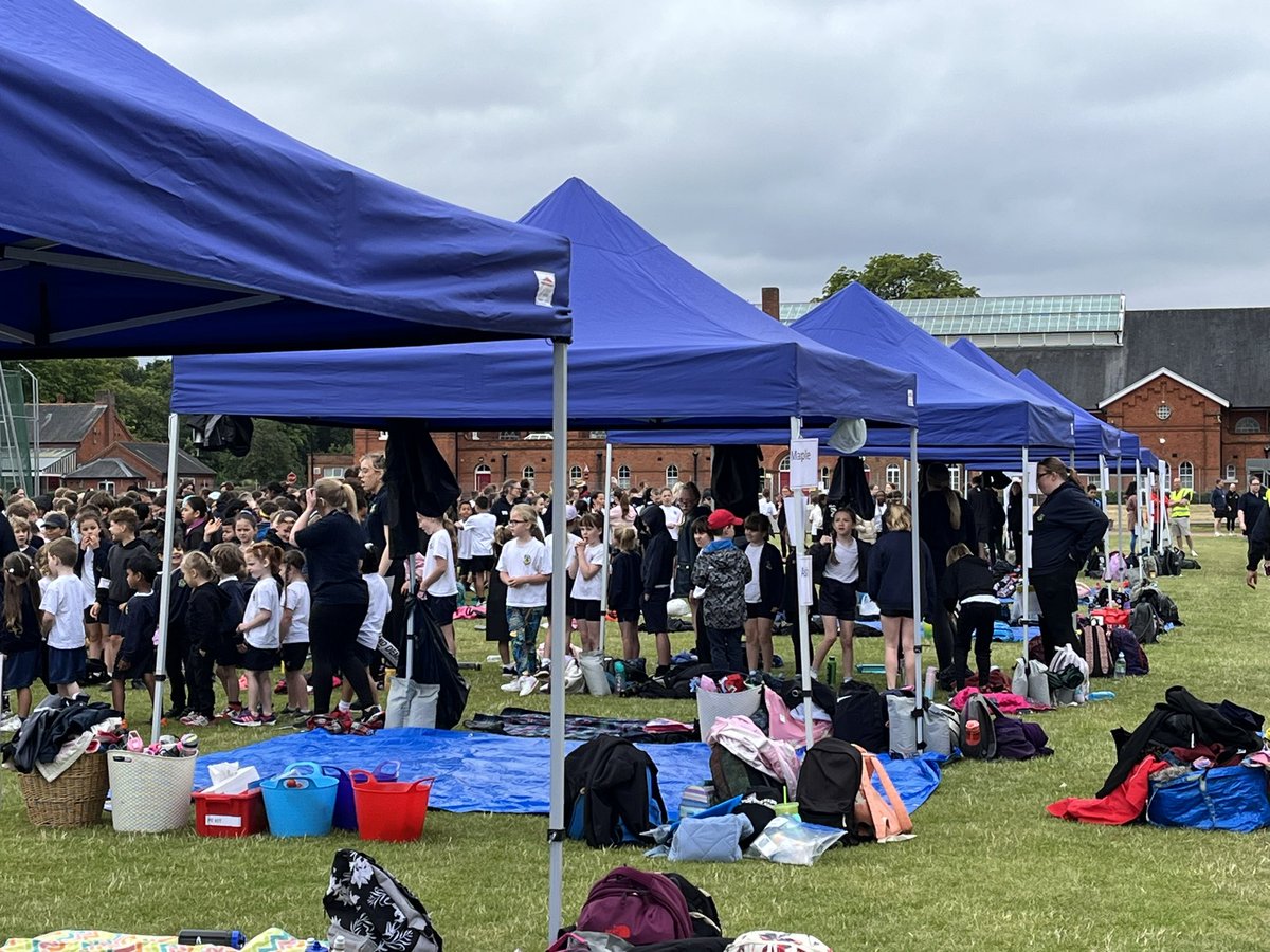 Primary sports day is about to begin! 🏃‍♂️