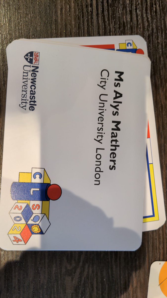 My take home thoughts from a wonderful #CLS2024
1. We learn so much from looking outside of our own 'boxes'- across languages, cultures, professions, diagnoses...
2. Dosage is complex, and not necessarily more = better! 
Thanks <a href="/botting_nikki/">Nikki Botting</a> <a href="/HelenJ83/">Helen Spicer-Cain</a> for your support &amp; company