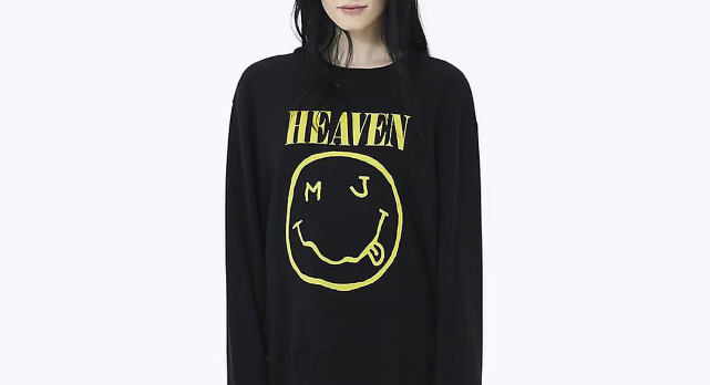 90'lı yılların popüler müzik grubu Nirvana tarafından, moda markası Marc Jacobs ve sanat yönetmeni Robert Fisher'in, grubun ikonik "gülen yüz" logosu ile oldukça benzer görünen bir görseli tasarımlarda kullanması üzerine açılan dava çözüme kavuştu, taraflar uzlaştı.