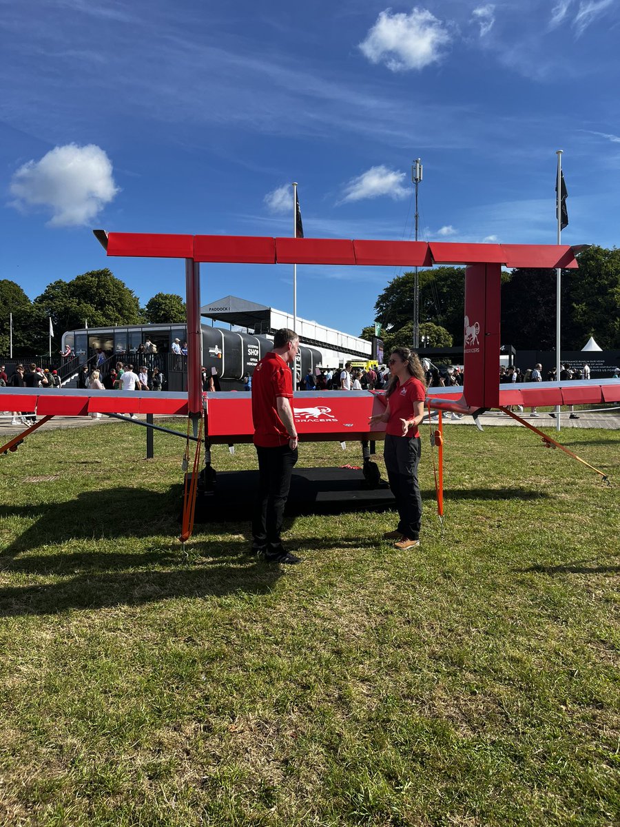 Windracers's tweet image. What an amazing first day yesterday was at Goodwood Festival of Speed! We are here until Sunday, so make sure to come and see ULTRA, our self-flying aircraft, for yourself! 

#FOS #Goodwood #FutureLab #Windracers #autonomous #aviation #meetus #ULTRA #lowcost #dependable
