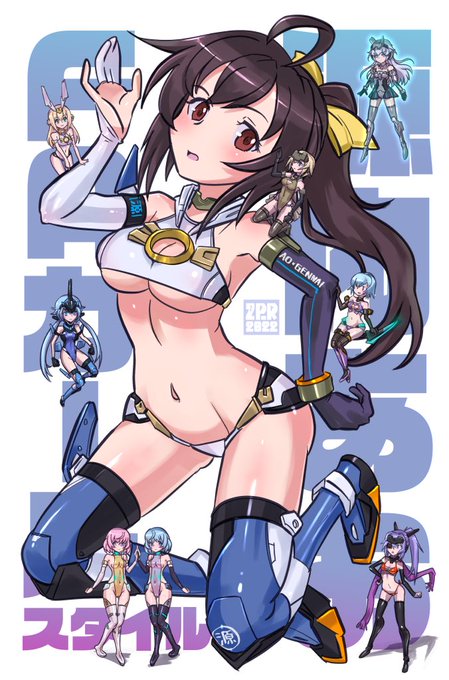 #暑いので水着絵で体温調節する