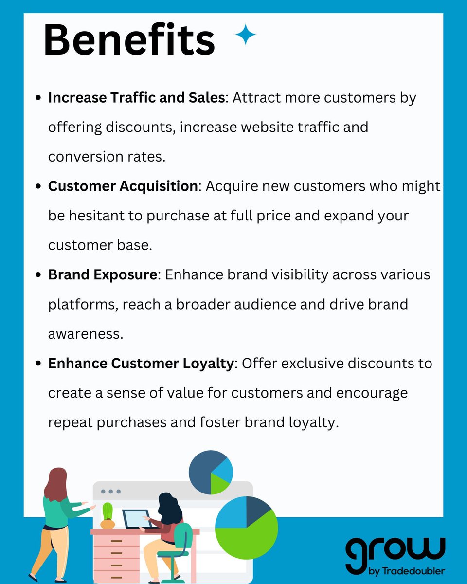 Tradedoubler_ww's tweet photo. Voucher codes are a game-changer in affiliate marketing! Boost sales, track performance, enhance customer loyalty, and gain valuable insights. Ready to unlock their full potential?

#AffiliateMarketing #VoucherCodes #CustomerLoyalty https://t.co/YD9NOJNKtj