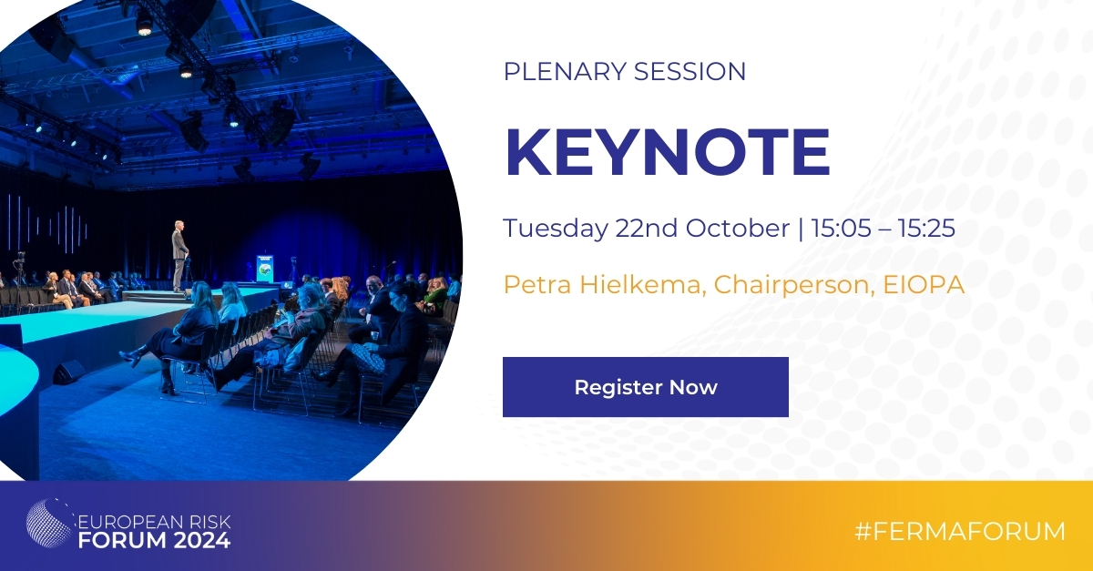 At the 2024 #fermaforum our keynote speaker - Petra Hielkema, will share her unique perspective on the dynamic changes unfolding in the insurance market landscape in Europe. Learn more: bit.ly/3z3L5za #fermaforum2024