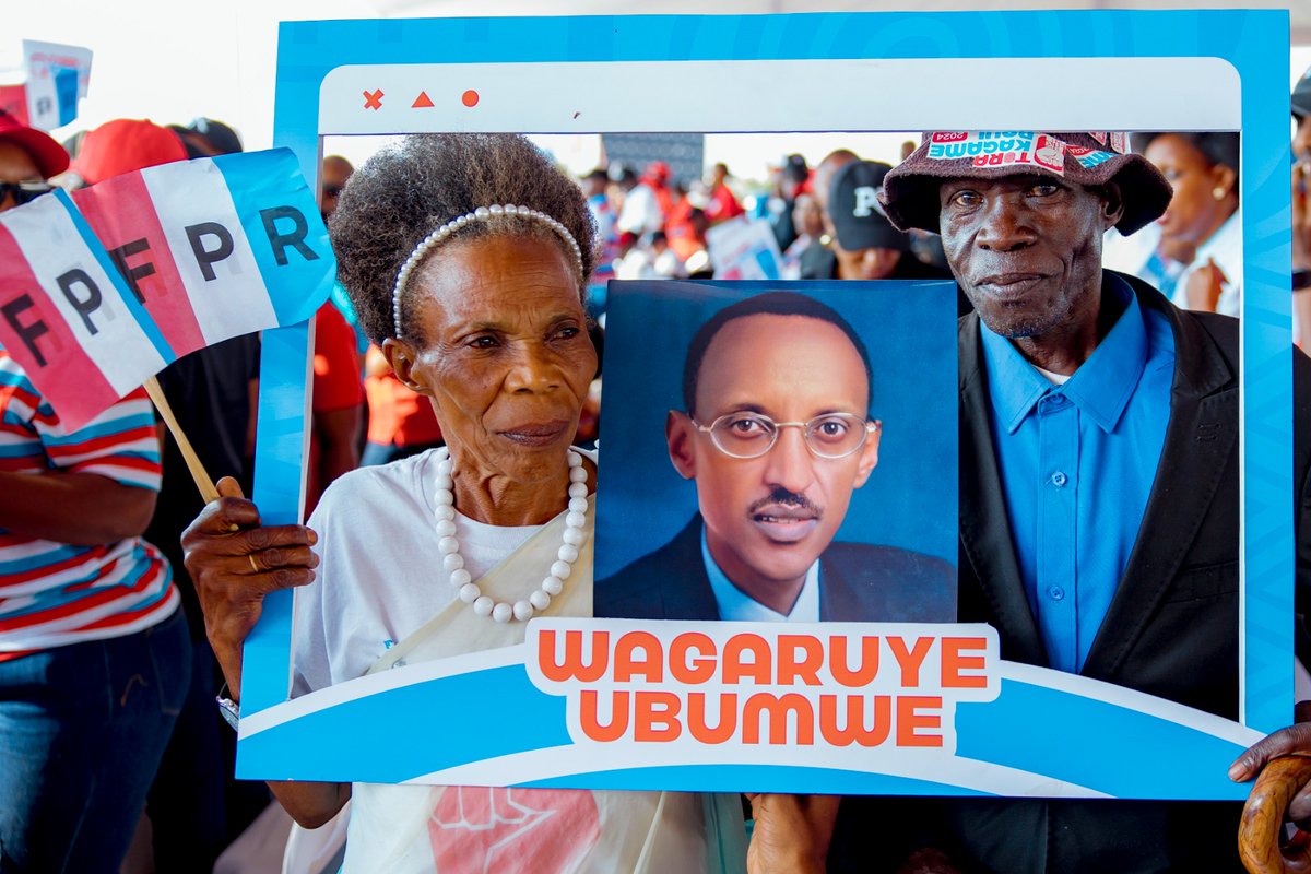 rpfinkotanyi's tweet image. Chairman Kagame returns to Kigali for his campaign rally at the Bumbogo site in Gasabo District, with over 300,000 supporters in attendance. Follow live as he engages with his supporters from across the City of Kigali.

Link: youtube.com/live/iqgqk0ORu…