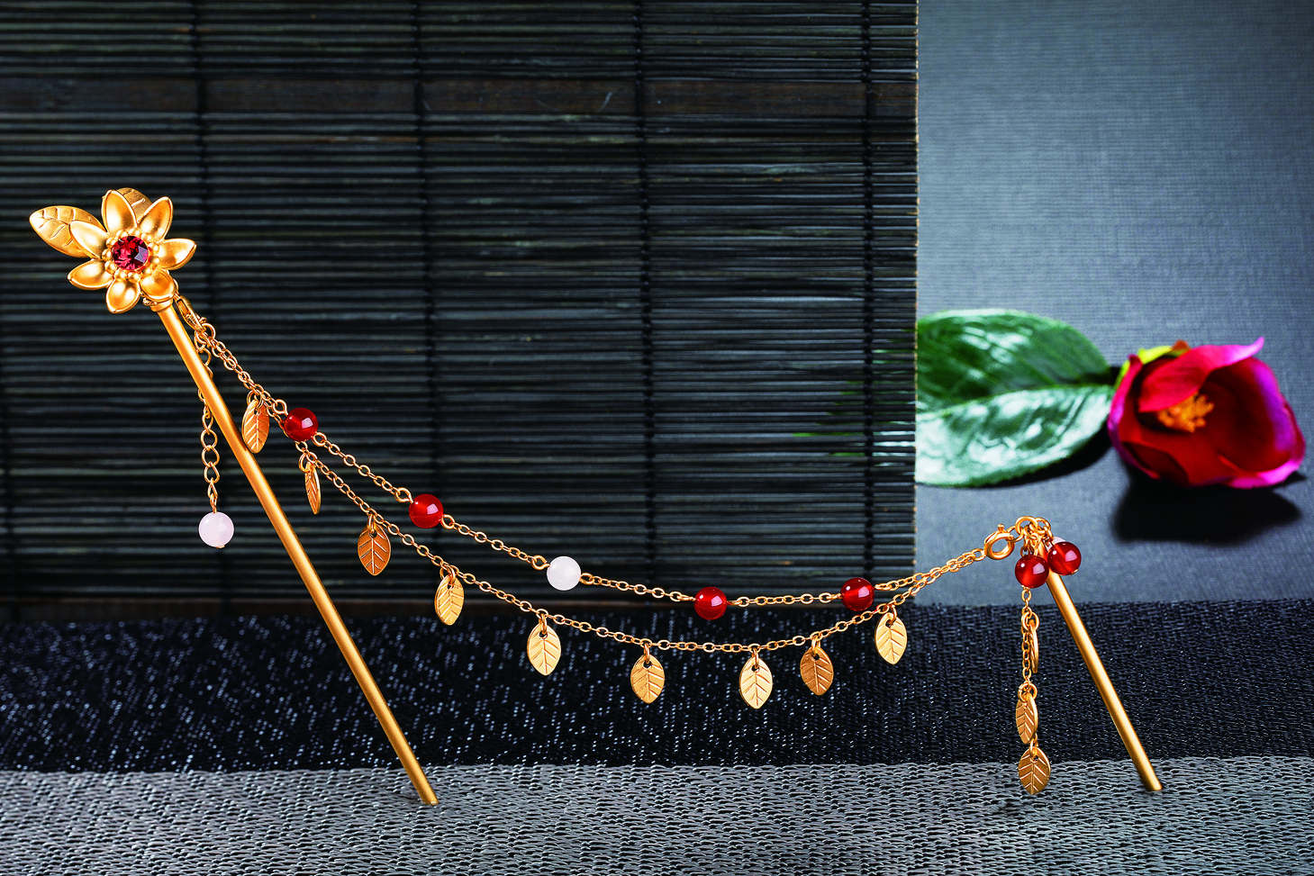 彩雲国物語　かんざし 彩雲国物語』20周年記念 花蕾のかんざし: グッズ・文具