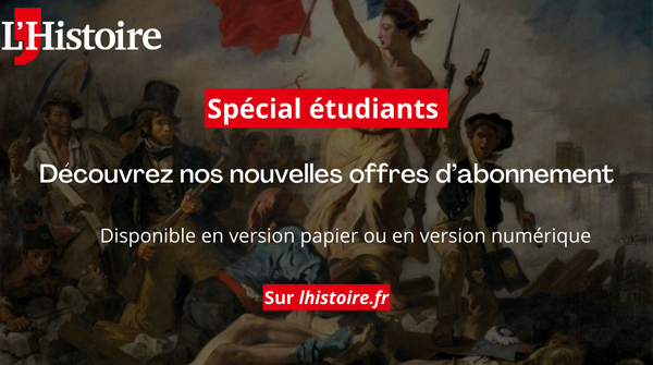 maglhistoire's tweet photo. Nous sommes ravis de vous annoncer le lancement de nos nouvelles offres d'abonnement à L'Histoire spécialement conçues pour les étudiants !

En papier ou en numérique découvrez chaque mois le meilleur de la recherche en histoire à un prix avantageux.
👉https://t.co/0LiXaSFHYc https://t.co/8MAPhhpJ9S