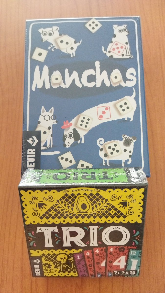 miyukimaco's tweet photo. Por fin llegaron mis jueguitos del #meffysorteo Muchas gracias a @Meffy_Games y @DevirIberia Ahora a estrenarlos el finde!! https://t.co/HpcHQVCidN