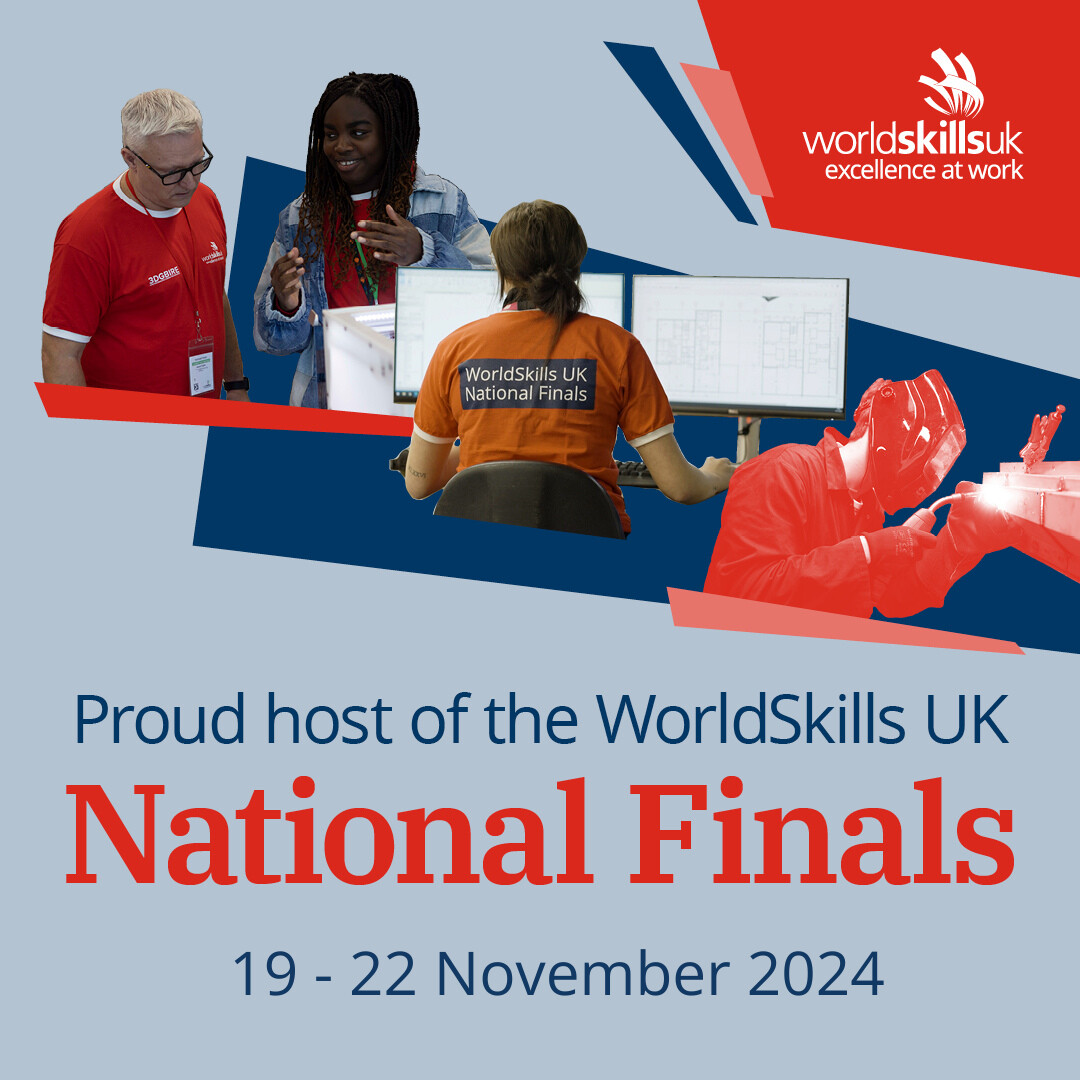 🎉We are proud to be hosting the World Skills UK, National Finals 2024!

Congratulations to the finalists, and we look forward to welcoming you to Greater Manchester in November!

<a href="/worldskillsuk/">WorldSkills UK</a>
#WSUKfinalist #tscg #proudhosts #letsdothis