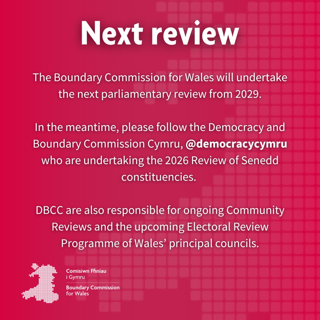 Comisiwn Ffiniau i Gymru | Boundary Comm Wales tweet media