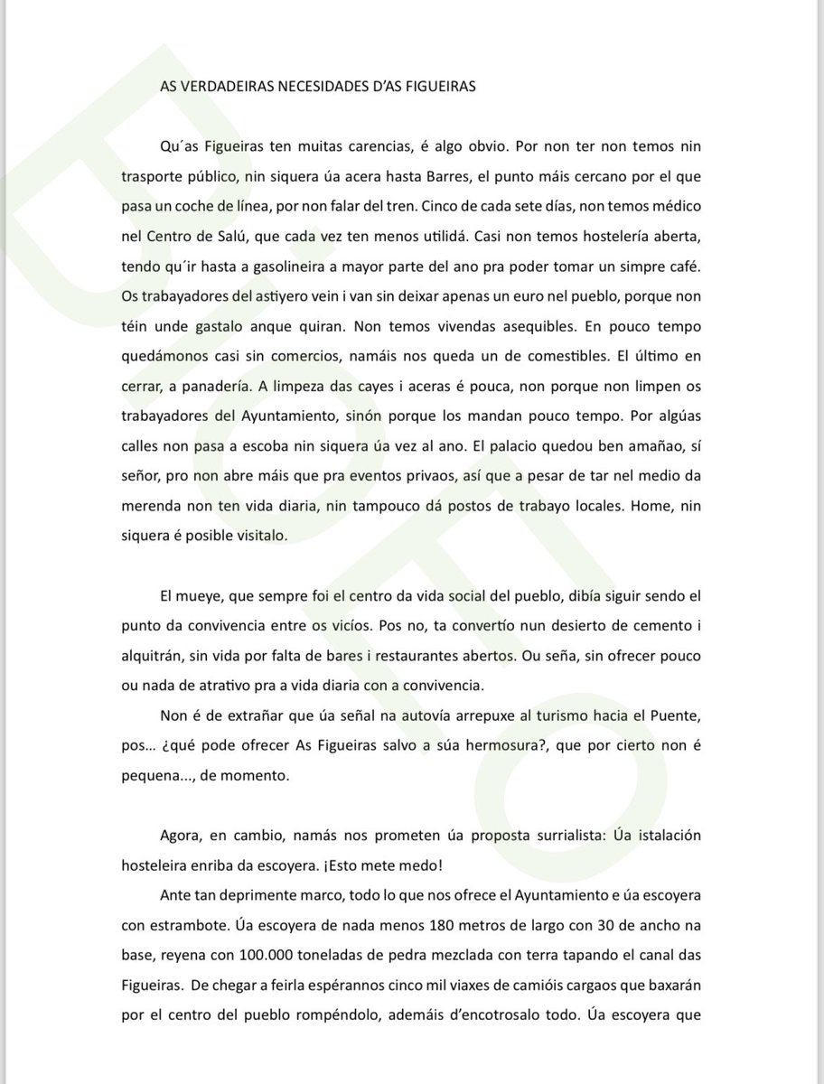BioEo2023's tweet photo. Aquí os dejamos una nueva Nota Informativa sobre lo que necesita Figueras.

#MuroNoFiguerasSi https://t.co/EOByShIU68