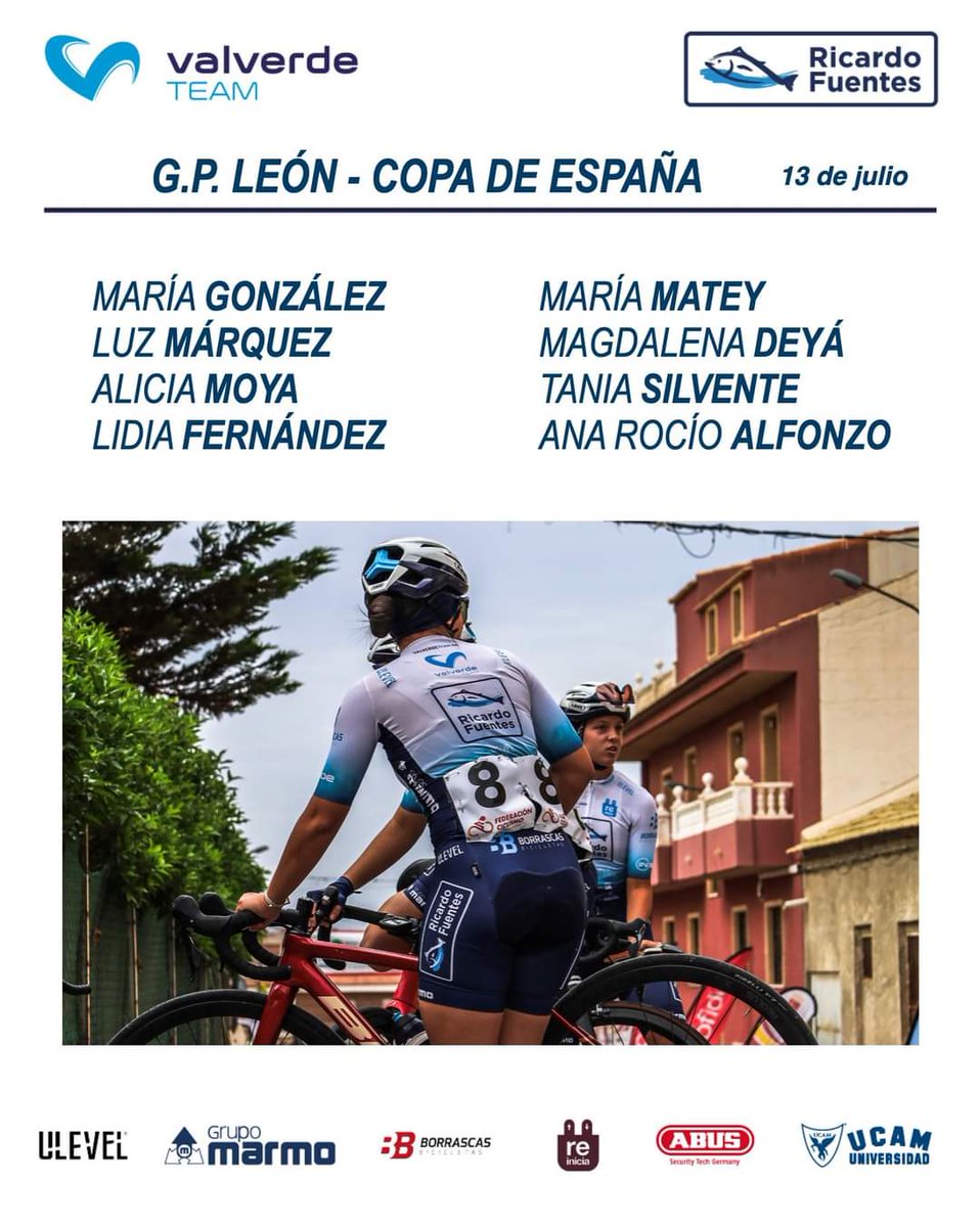 🇪🇸 La Copa de España despide su temporada este sábado en un Gran Premio León de gratos recuerdos para Valverde Team - Ricardo Fuentes 🥰

🔥 Ocho chicas, entre cadetes y juveniles, tomarán parte en esta última manga de la temporada en esta competición.