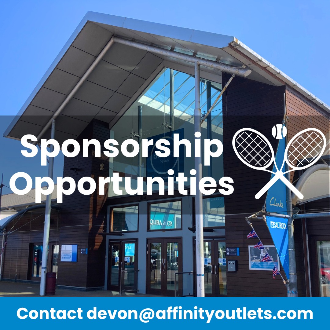 ⭐️Sponsorship Opportunities⭐️
Affinity Devon are passionate about supporting local people and causes - are you or a team you are part of looking for sponsorship?  We'd love to support local sports teams &amp; athletes! Contact us at devon@affinityoutlets.com⚽️🏉🚴‍♀️