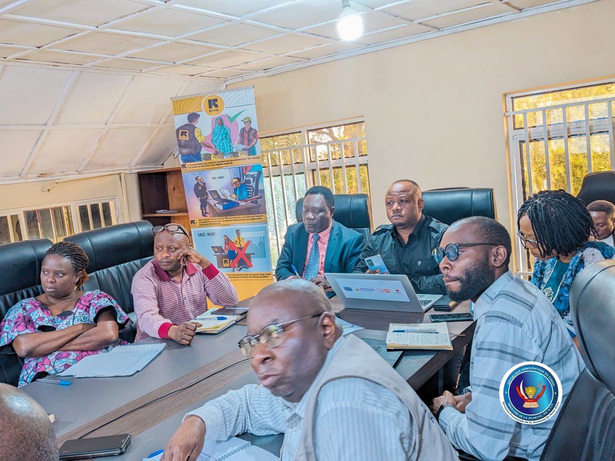 DPJINCCN_NK's tweet photo. #HappingNow: le Chef de @DPJINCCN_NK Mr @guy_kibira participe à la deuxième réunion du Cadre de Consultation du projet #KwajiliYetu visant à promouvoir l'autonomisation des jeunes où il est Vice Président. Projet porté par le consortium sous le lead d'#IRC financement de #BMZ. https://t.co/o3zKi9IAGX