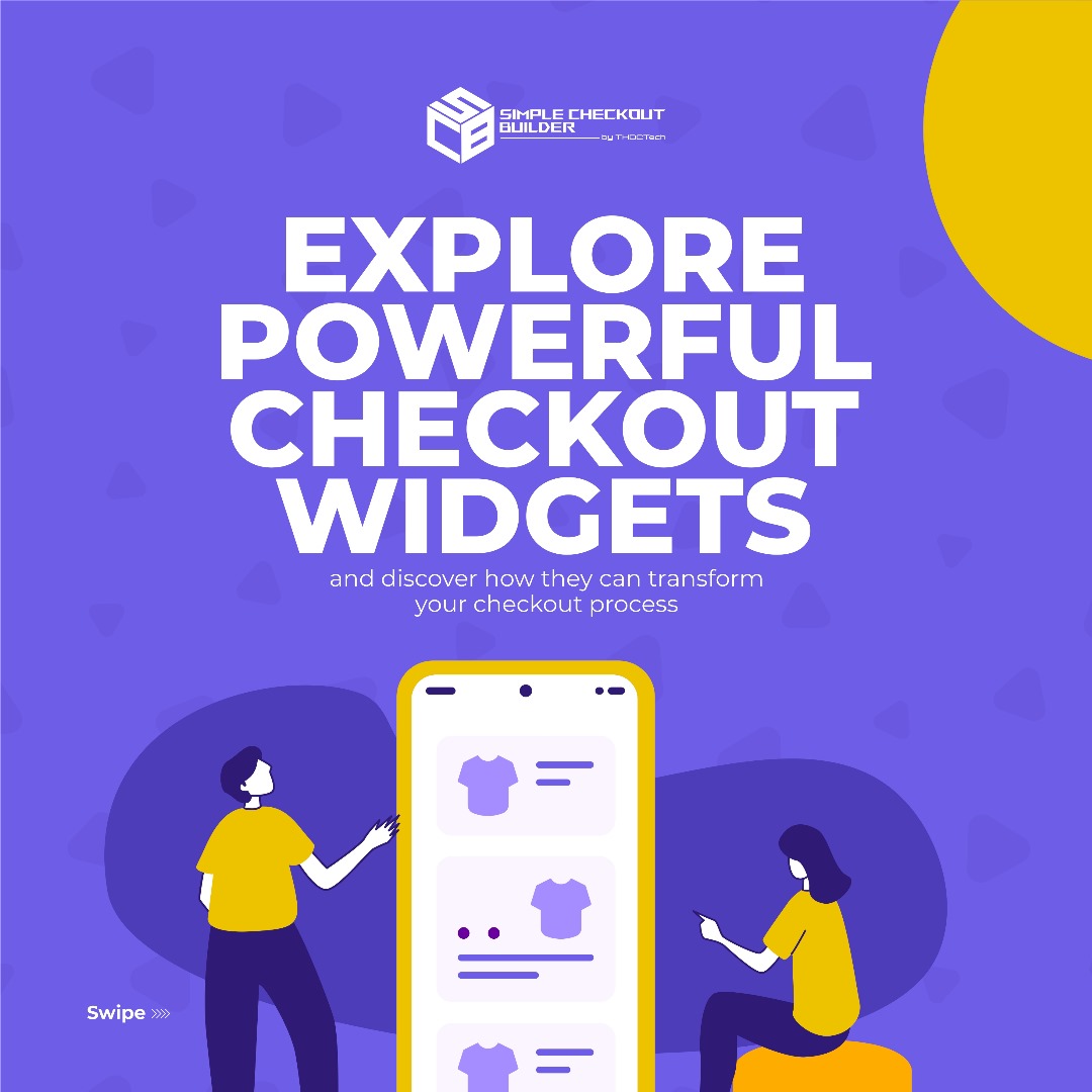 SCBbythdctech's tweet image. As a shopify store owner, widgets help you collect valuable customer data, enhance the shopping experience, and drive conversions. From conditional displays to post-purchase recommendations, the possibilities are endless! #CustomCheckout #IncreaseConversions