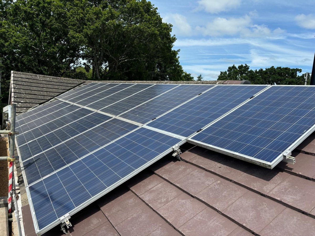 Another successful install and another happy customer! ☀️

For this recent project in Dorset, our customer needed solar panels relocated from one roof to the new extension, placing them next to the existing array.

Do you require #solarpanel relocation? Please get in touch. 💬