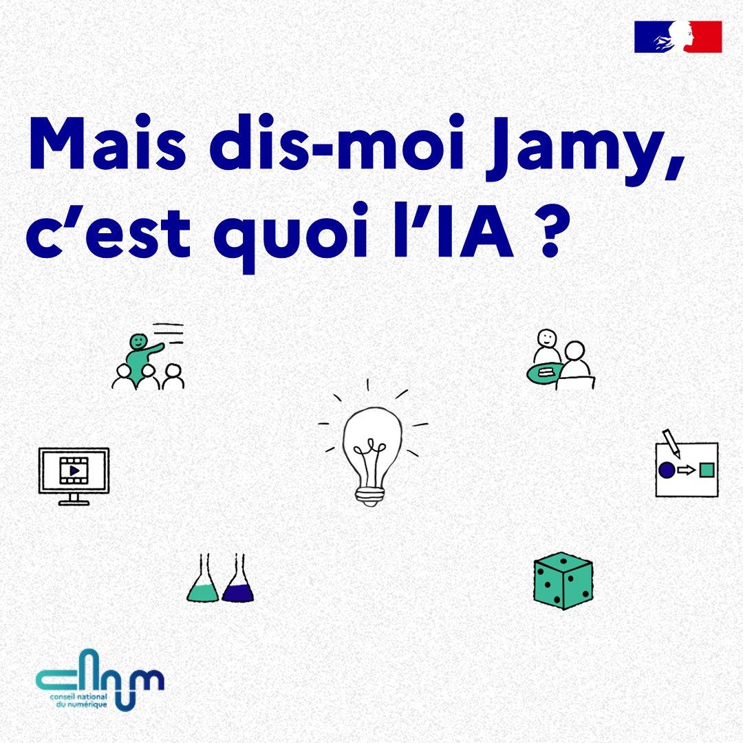 Mais dis-moi Jamy, c’est quoi l’IA ?

Vulgarisation, médiation, aller-vers... de "C'est pas sorcier" aux vidéos en ligne, nous nous intéressons cette semaine dans #Cénum aux différents modes d’appropriation collective de la technologie.

👉cnnumerique.fr/lettre-dinform…