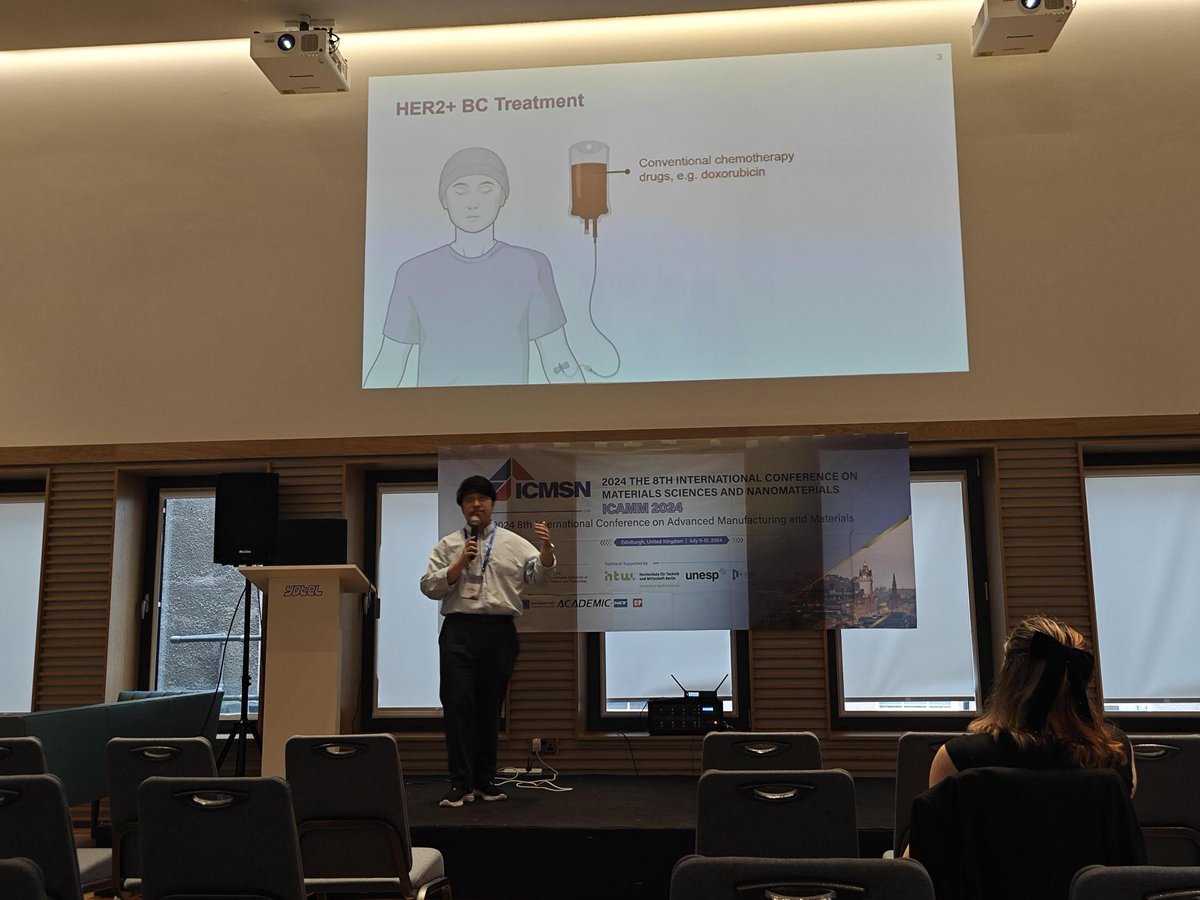 MRes in Nanomaterials students recently attended the 8th International Conference on Materials Sciences and Nanomaterials (ICMSN 2024) in Edinburgh, UK.🌟They showcased their cutting-edge research projects and had an incredible experience! 🚀 #Nanotechnology #Research #ICMSN2024