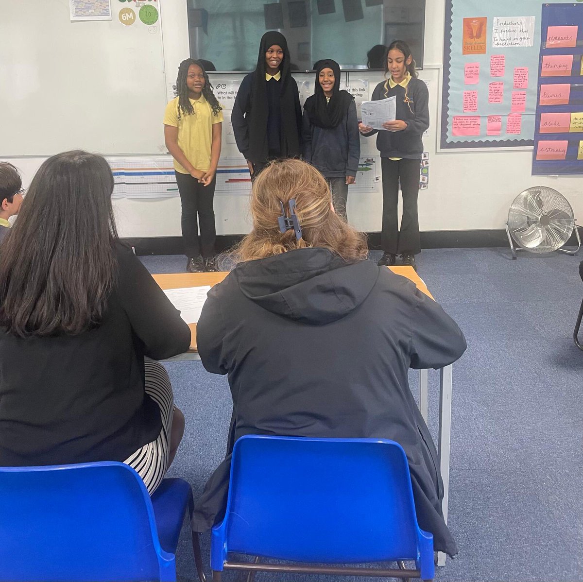 Morningside_ps's tweet image. For #WorldofWorkWeek, #Year6 created App designs. Today, we presented our ideas to a Dragon’s Den panel.