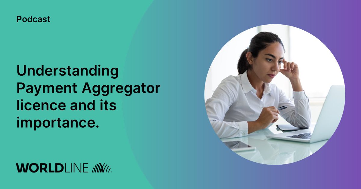 WorldlineMS's tweet photo. #podcast alert! 🔊
What is a #PaymentAggregator and why are numerous large entities applying for a PA-PG license?
Know more in our latest episode of #PayTechBytes

Listen now on:
💻 Worldline website: https://t.co/lSNLESxdOQ
🎙️ Spotify: https://t.co/mUE3UABuy9

#WorldlineIndia https://t.co/KdLsAzYcBn