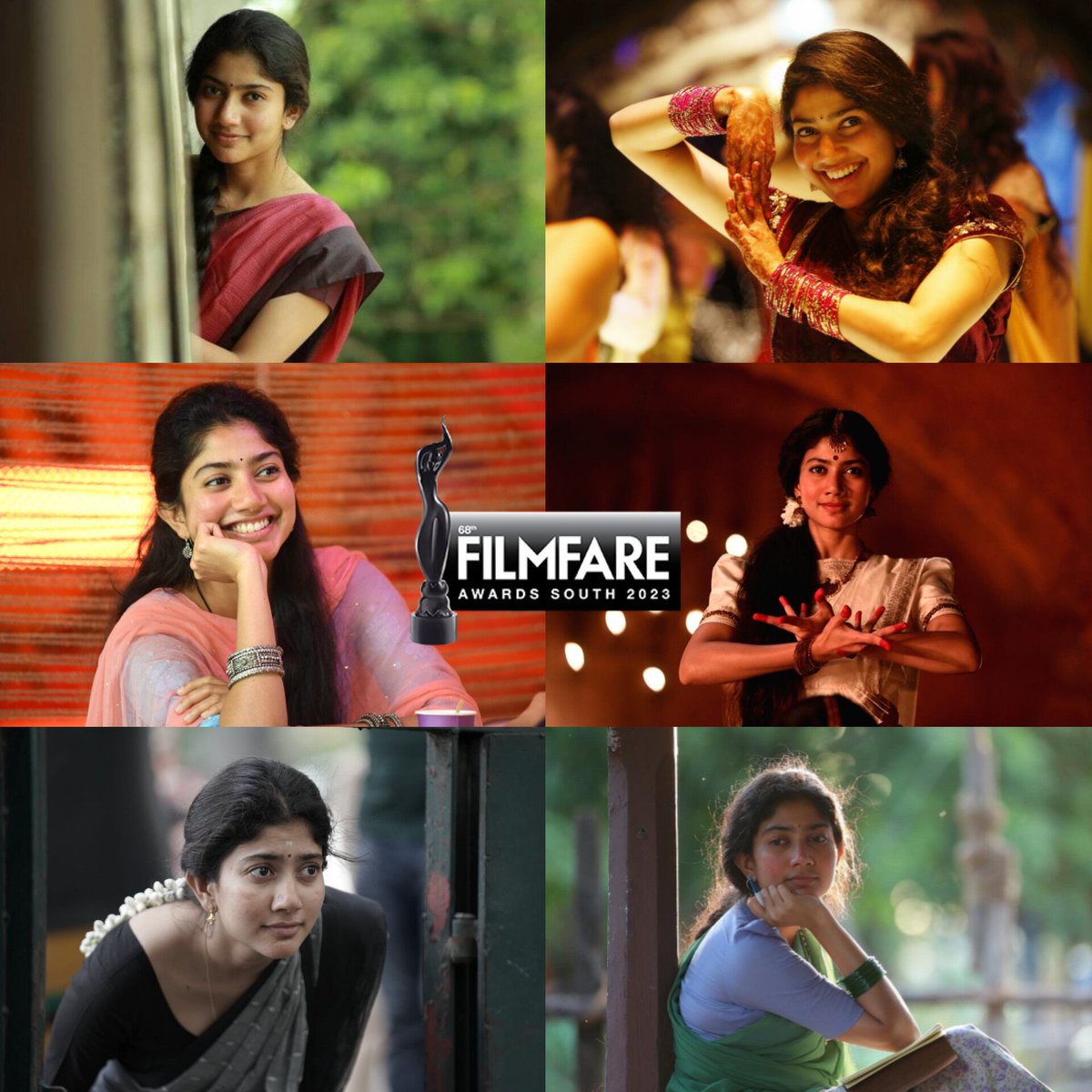 Hugendran1606's tweet image. 6 Filmfare Awards of Sai Pallavi. ✨️

Best Actress Debut - #Premam 

Best Actress - #Fidaa 

Best Actress - #LoveStory 

Best Actress (Critics’) - #ShyamSinghaRoy

Best Actress - #Gargi

Best Actress (Critics’) - #VirataParvam

#SaiPallavi ❤️