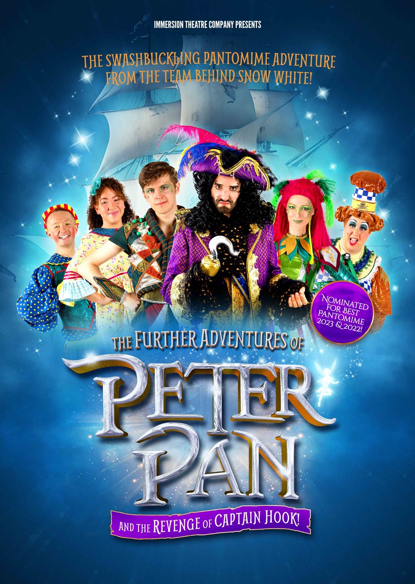 We are THRILLED to share with you the cast for The Adventures of Peter Pan this festive season 🤩

Brought to you by family favourites <a href="/Immersion_Thtr/">Immersion Theatre</a>, don't miss our BIGGEST panto yet! HOOK your tickets now and set sail for a Neverland adventure! ✨

harrowarts.com/whats-on/event…