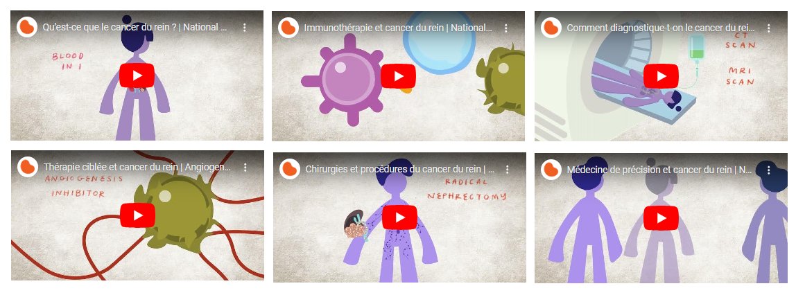 A.R.Tu.R. (@assoartur) on Twitter photo Vidéos - Cancer du rein
Découvrez une série animée de 6 vidéos éducatives sur le #CancerDuRein, créée par la <a href="/nkf/">National Kidney Foundation</a> et traduites en français.
➡️ Visionnez les vidéos sur notre site : artur-rein.org/Serie%20animee… Vidéos - Cancer du rein
Découvrez une série animée de 6 vidéos éducatives sur le #CancerDuRein, créée par la <a href="/nkf/">National Kidney Foundation</a> et traduites en français.
➡️ Visionnez les vidéos sur notre site : artur-rein.org/Serie%20animee…