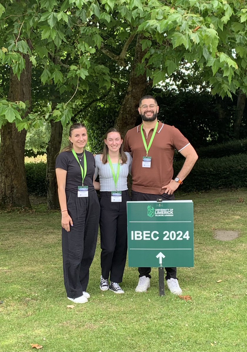michaeljkamal's tweet image. Had a great time at @BiochemExercise in Limerick. Saw some interesting posters, heard great talks, made new friends. Always a treat at #IBEC2024. Excited for the next round in Virginia!