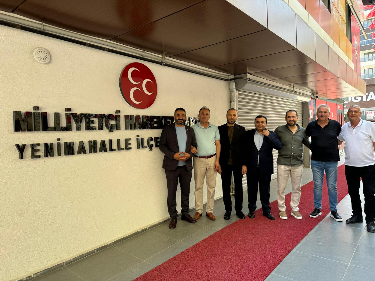Ankara İl Yöneticilerimizle Birlikte Kıymetli Dostumuz Mhp Yenimahalle İlçe Başkanımız Sn. Hüseyin ALTINOK'u ilçe binamızda ziyaret ettik. Misafirperverliği ve ilgisi için teşekkür ederiz. <a href="/mhpyenimahalle/">MHP Ankara Yenimahalle İlçe Başkanlığı</a>