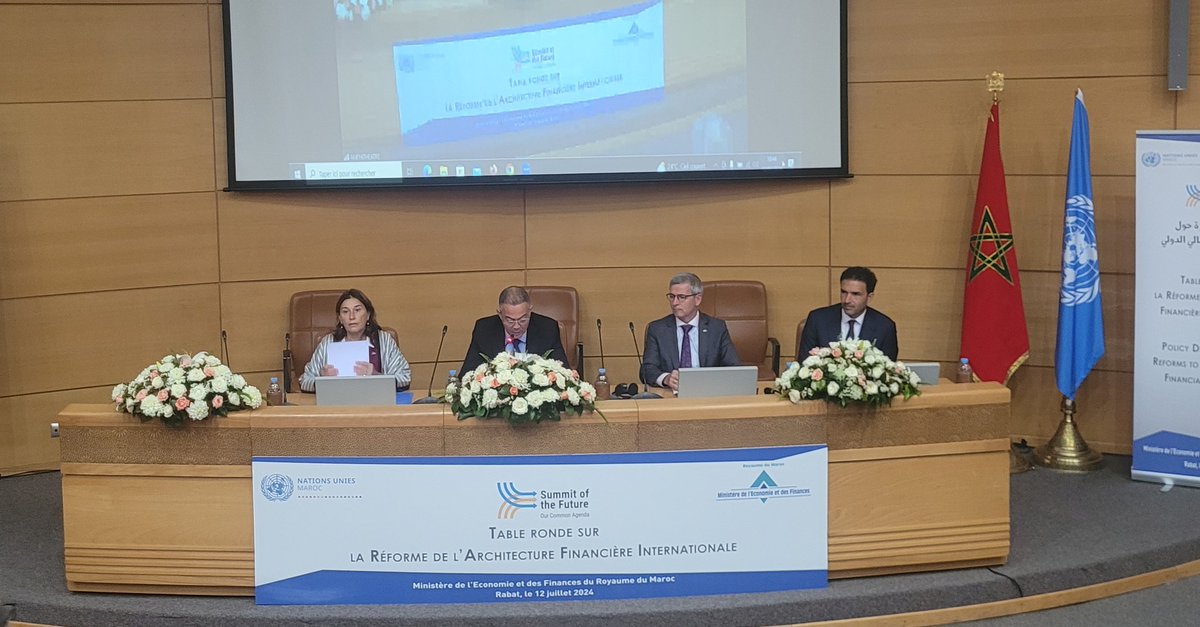 Nations Unies Maroc 🇲🇦🇺🇳 (@onumaroc) on Twitter photo Tenue ce jour à #Rabat du dialogue relatif à la Réforme de l'architecture financière internationale coorganisée par le Système <a href="/ONUMaroc/">Nations Unies Maroc 🇲🇦🇺🇳</a> et le Ministère <a href="/financesmaroc/">Ministère de l'Economie et des Finances</a> en amont du Sommet de l’avenir en présence de la Coordonnatrice Résidente <a href="/NathalieFustier/">Nathalie Fustier</a> 🇺🇳🇲🇦 Tenue ce jour à #Rabat du dialogue relatif à la Réforme de l'architecture financière internationale coorganisée par le Système <a href="/ONUMaroc/">Nations Unies Maroc 🇲🇦🇺🇳</a> et le Ministère <a href="/financesmaroc/">Ministère de l'Economie et des Finances</a> en amont du Sommet de l’avenir en présence de la Coordonnatrice Résidente <a href="/NathalieFustier/">Nathalie Fustier</a> 🇺🇳🇲🇦