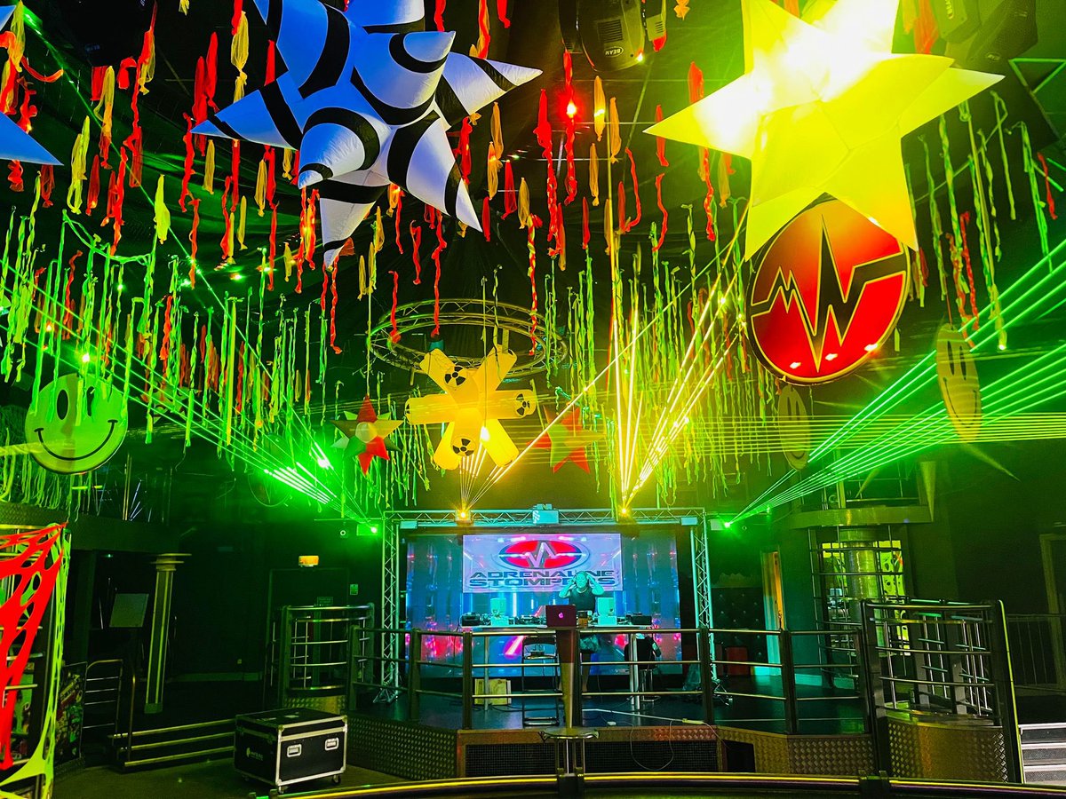 Just 1 day to go! The setup at Venom Nightclub is going to blow everyone away 🤩
