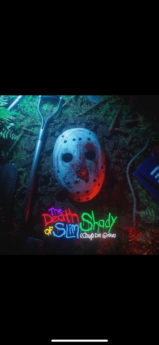 Suav1's tweet photo. Don’t think I was ready for how good this is!!!! 😍 genius at work! #thedeathofslimshady #eminem #GOAT https://t.co/AryD1mRAkw