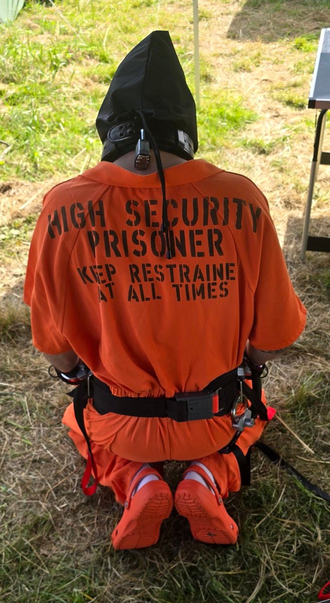 My slave <a href="/yourprisonerDE/">REprogrammed</a> in his natural position at #steppenbrand2024