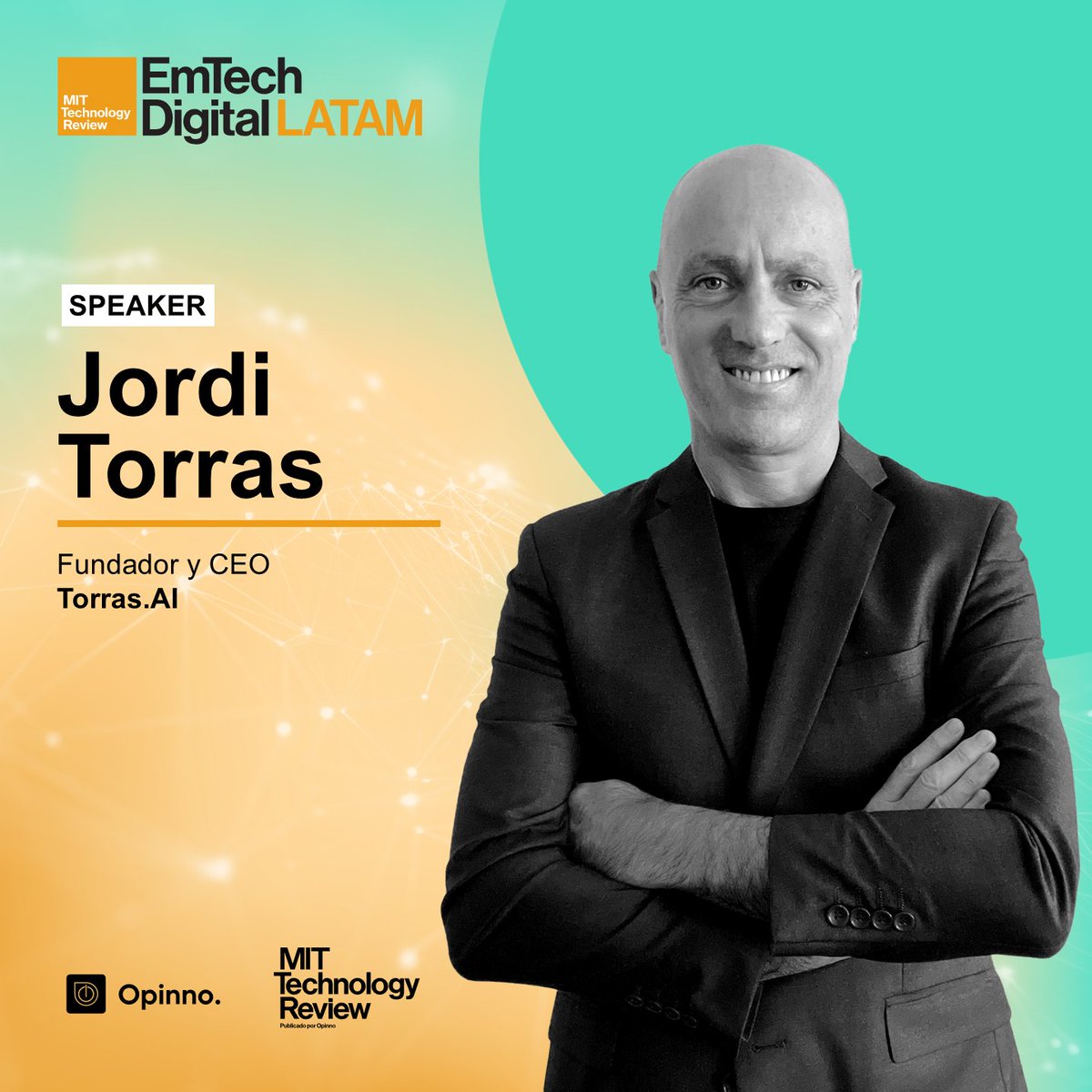 EmTech Digital LATAM (@emtechlatam) on Twitter photo 🎤 ¡Potencia tu negocio de la mano de nuestros expertos en IA! ✨
<a href="/jtorras/">Jordi Torras</a>, Co-fundador y CEO de Torras AI, será uno de los speakers de #EmTechDigitalLATAM2024 que nos compartirá proyecciones del futuro de la IA y su impacto mundial. Compra tu entrada en: emtechlatam.com 🎤 ¡Potencia tu negocio de la mano de nuestros expertos en IA! ✨
<a href="/jtorras/">Jordi Torras</a>, Co-fundador y CEO de Torras AI, será uno de los speakers de #EmTechDigitalLATAM2024 que nos compartirá proyecciones del futuro de la IA y su impacto mundial. Compra tu entrada en: emtechlatam.com