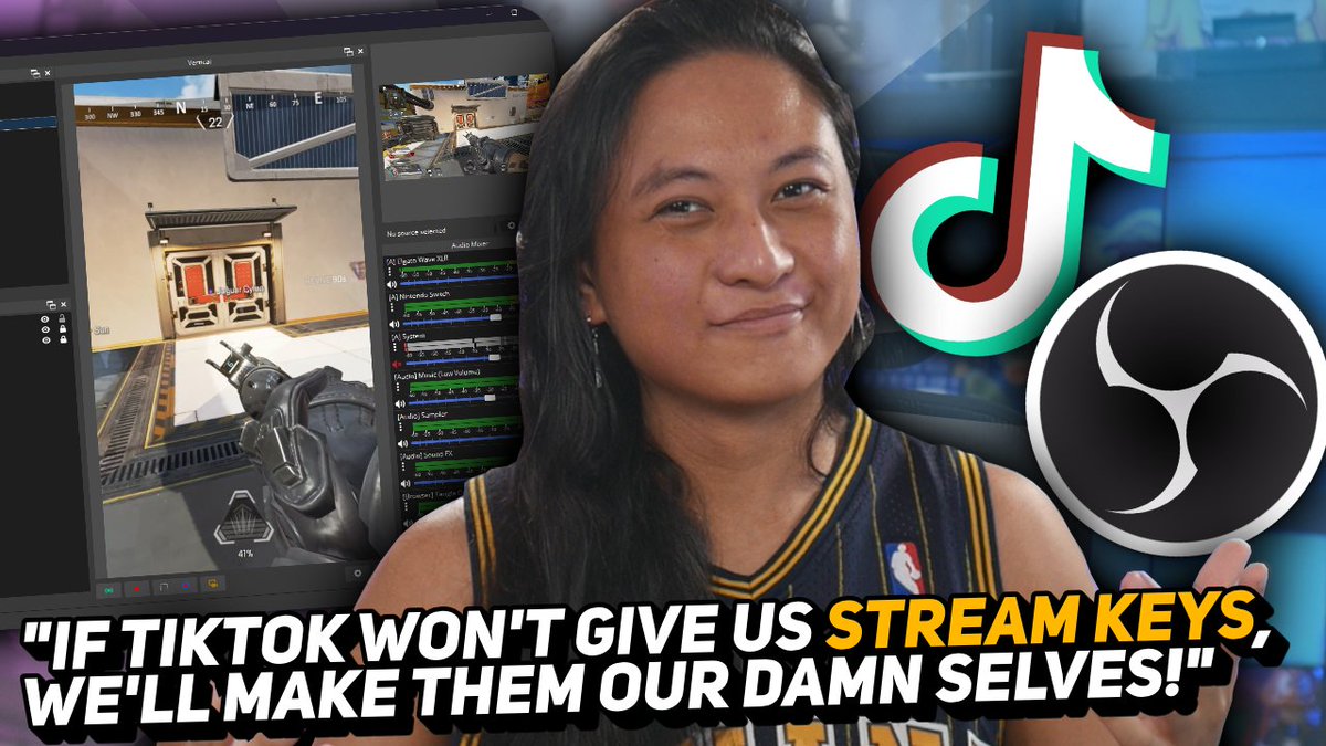 nuttylmao's tweet photo. FYI if you’re looking to stream on TikTok, there’s now a tool that literally generates stream keys for you.

No need for an agency. No TikTok Live Studio. Just good old fashioned OBS Studio. (You still need min. 1,000 followers though 😖)

▶️ https://t.co/mBcqLpGsxf https://t.co/52WCGeLdkc