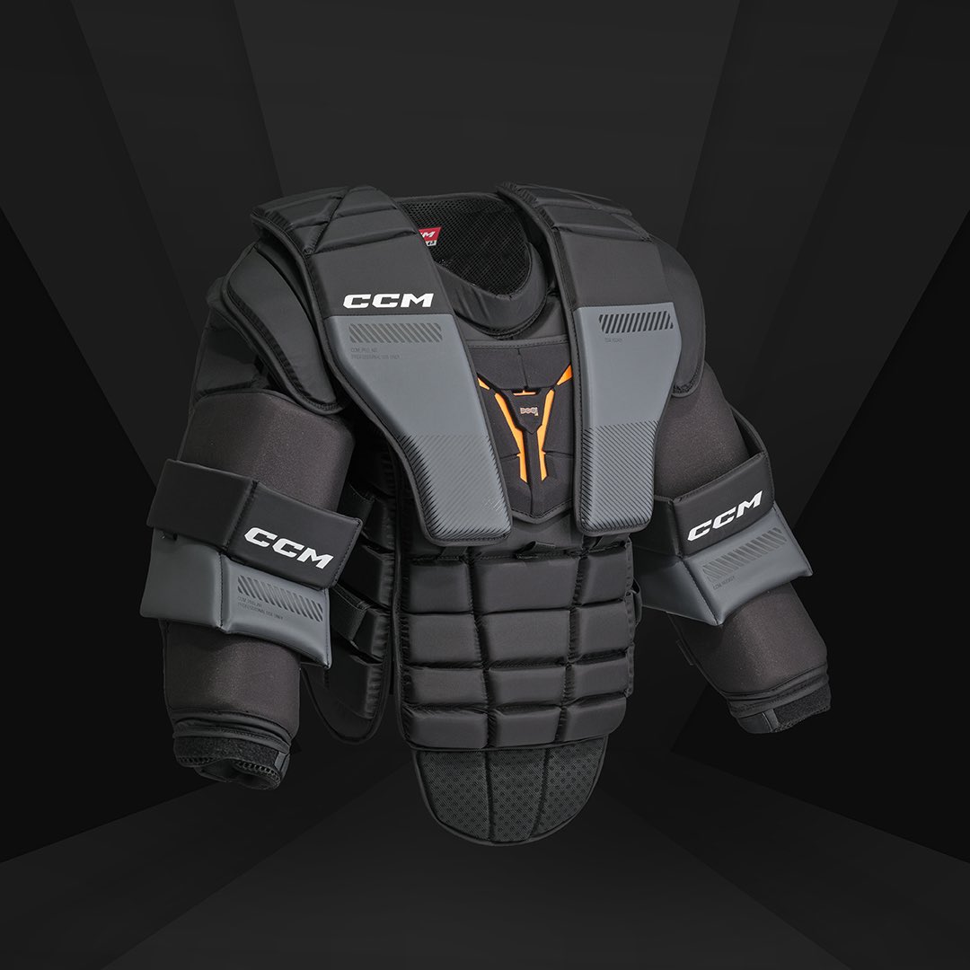 The NHL's #1 chest protector design is now available for every aspiring pro!

Strive to get better every time you hit the ice and challenge the best of them to try to get one past you. The shots get hardeer, fast and heavier? No problem. You're ready.

Available today.