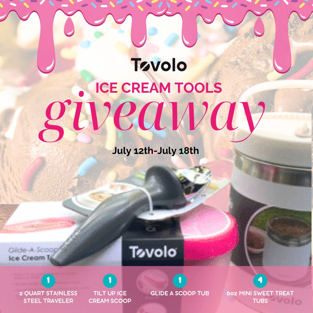 TheCooksCook's tweet photo. GIVEAWAY ALERT! ππ
The Cook's Cook is teaming up with our friends Tovolo for an exclusive Ice Cream Tools package giveaway in celebration of National Ice Cream Month! π¦π
Enter the giveaway here: https://t.co/wRBPMUxsMc
#giveaway #icecream #cooltools #coolsumer #cookhappy https://t.co/tBPsuksuJr